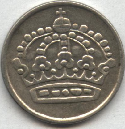 Швеция 25 эре 1953