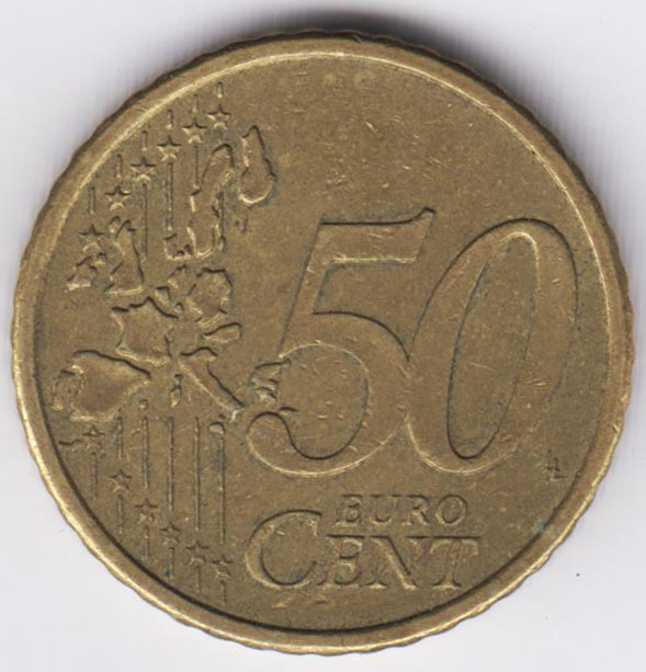 Финляндия 50 евроцентов 1999