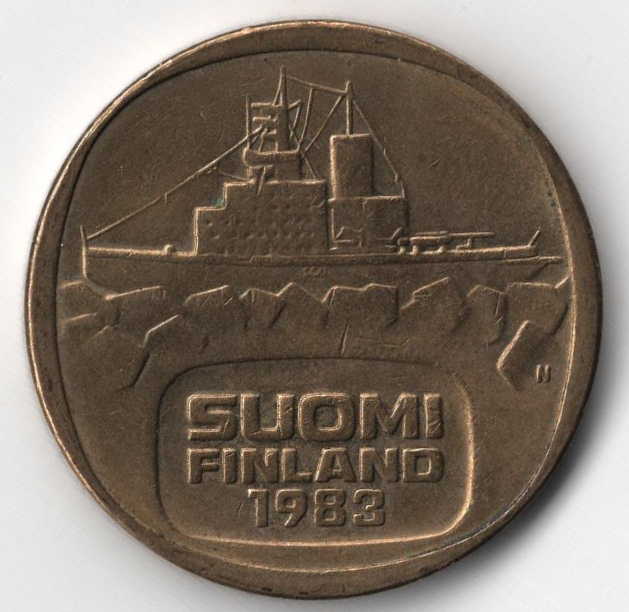 Финляндия 5 марок 1983 N
