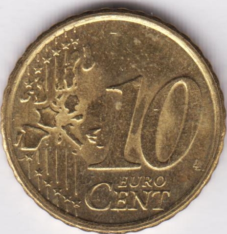 Финляндия 10 евроцентов 2000