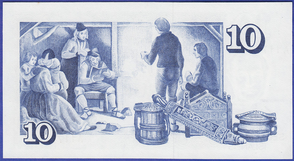 Исландия 10 крон 1961 P:48a(3)