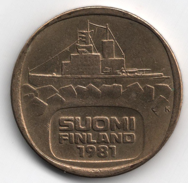 Финляндия 5 марок 1981