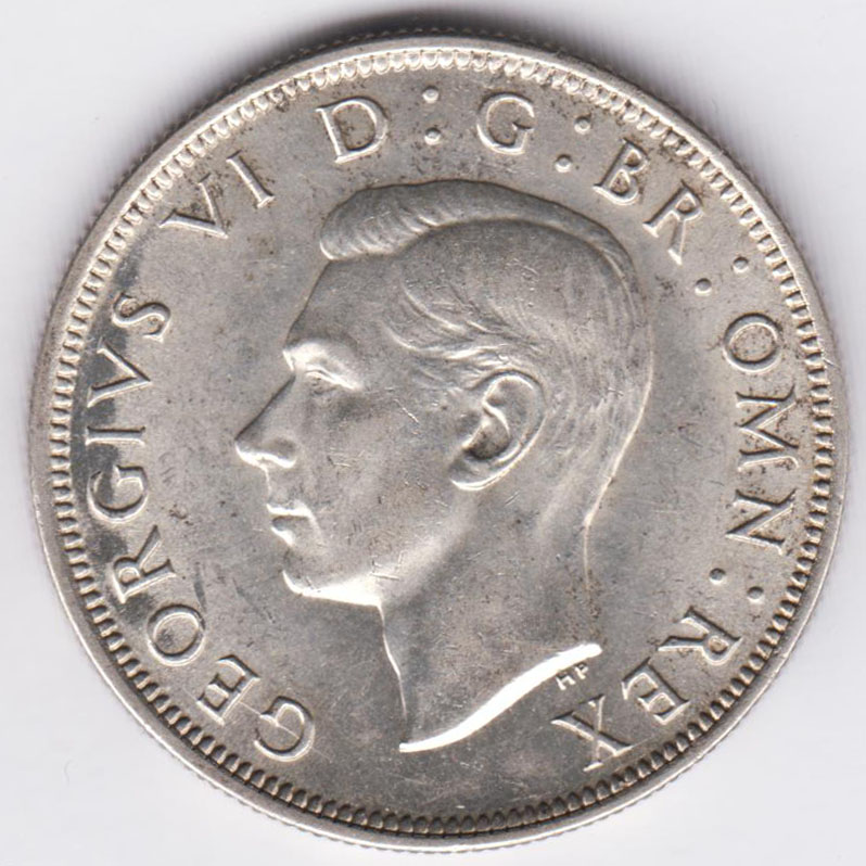 Великобритания 1/2 кроны 1945