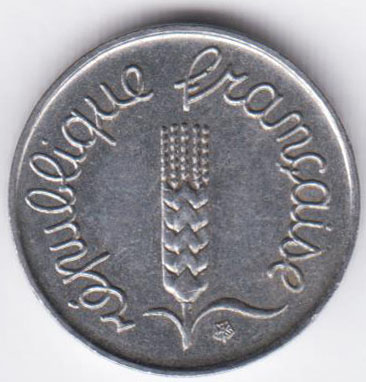 Франция 1 сантим 1967