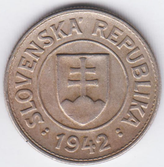 Словакия 1 крона 1942