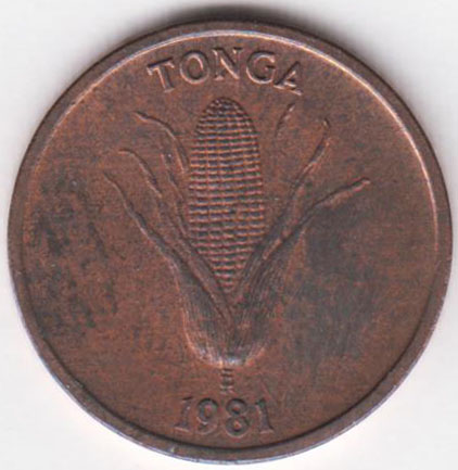 Тонга 1 сенити 1981 ФАО